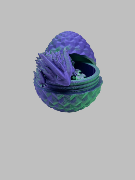 “Flare” - 3D Printed Dragon Egg in Various colors