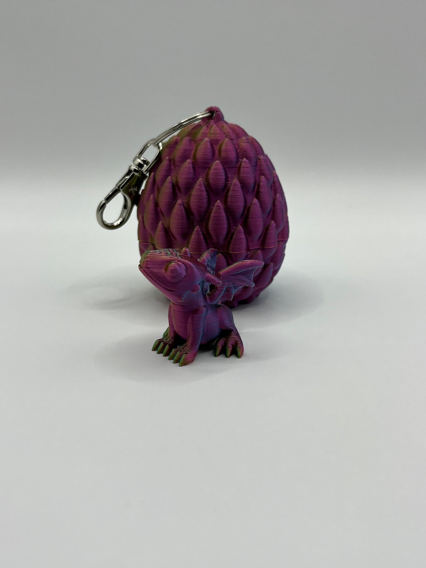 Baby Dragon Egg Keychain