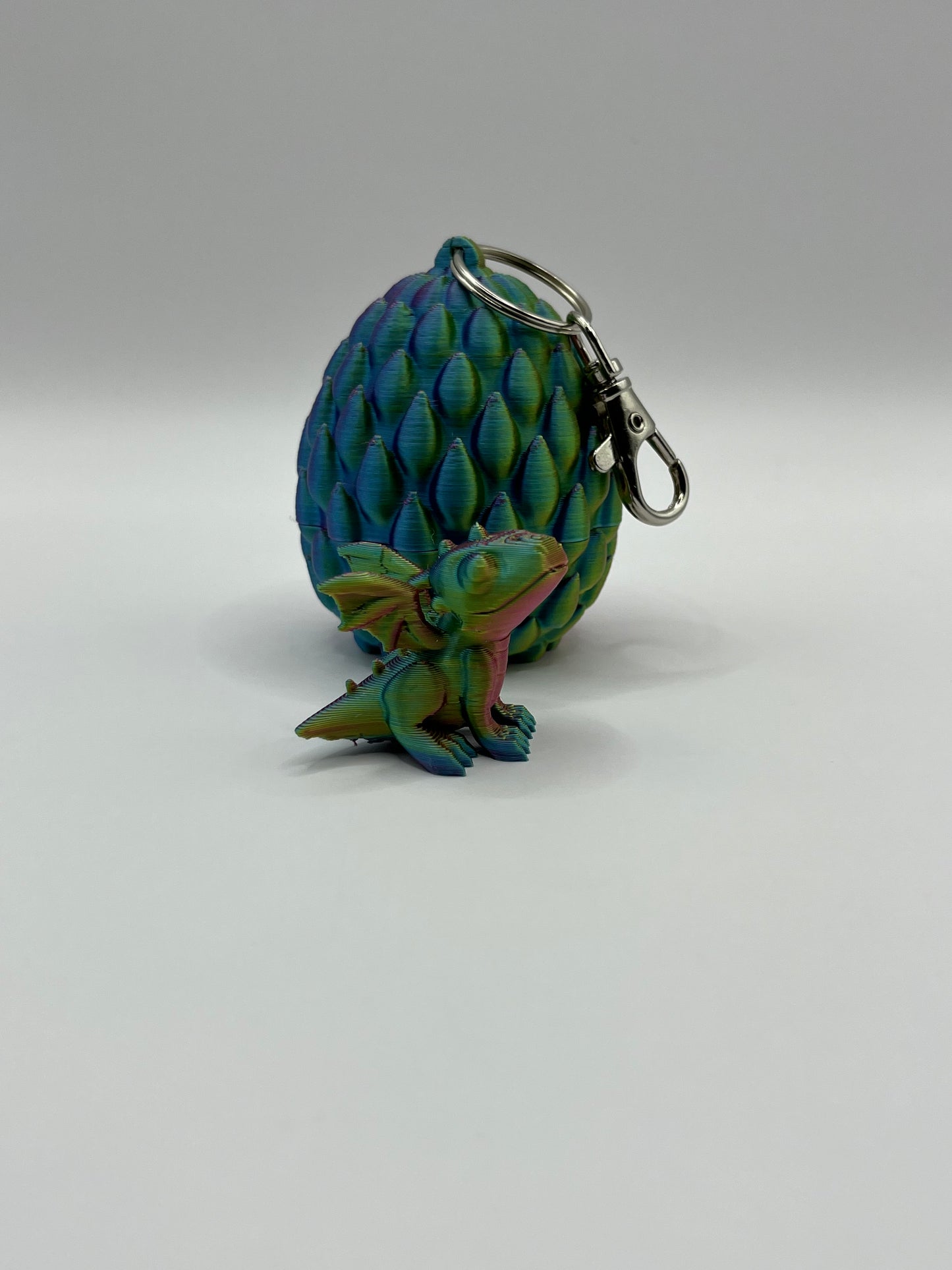 Baby Dragon Egg Keychain